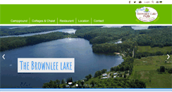 Desktop Screenshot of brownleelake.com